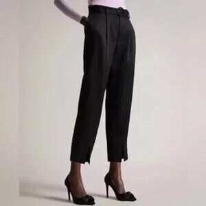 Ted Baker London Ninette Trousers  High Waist Carrot Legs Women's Size 3